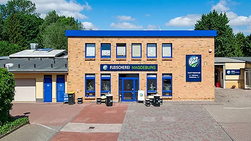 Außenansicht Fleischerei Magdeburg