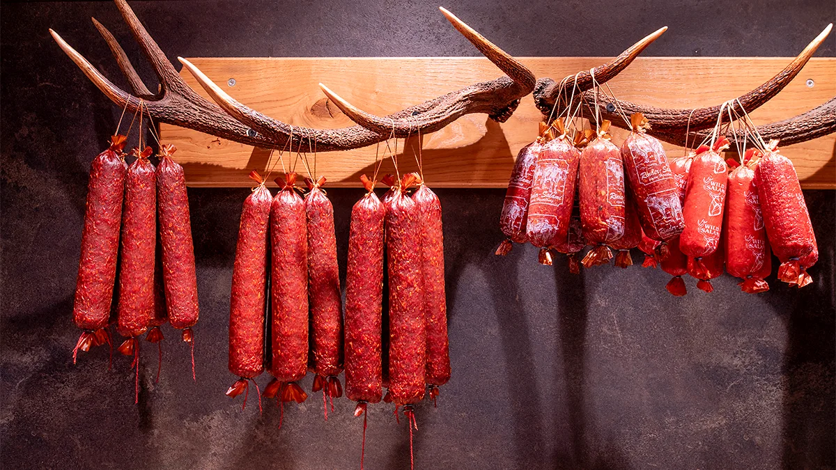 Herzhafte Salami