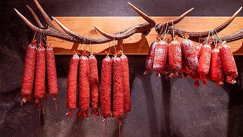 Herzhafte Salami